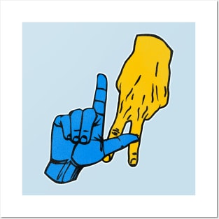 CHARGERS Hand Signal Posters and Art